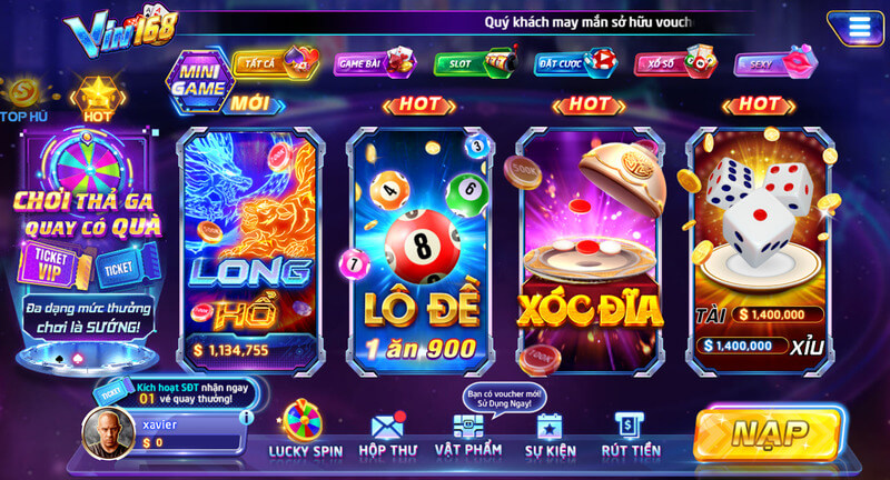 Cổng game cá cược đầu tiên có chính sách bảo mật Vin168 tuyệt đối