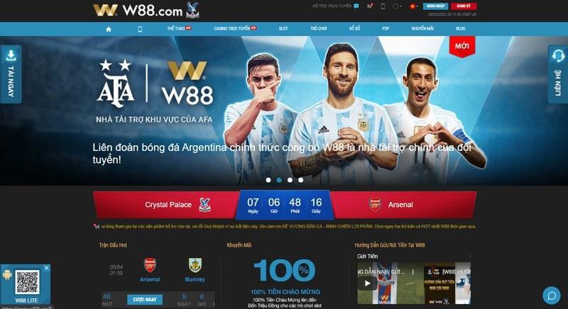 W88 đơn vị đánh bài online đổi thưởng uy tín hiện nay