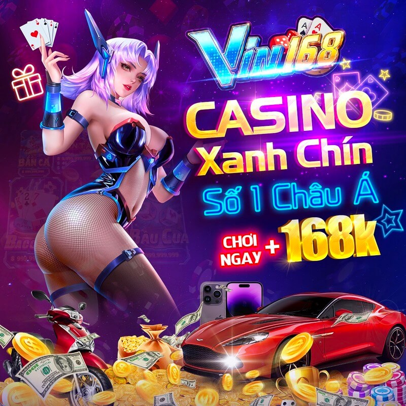 Vin168 - Cổng game trả thưởng xanh chín nhất 2024