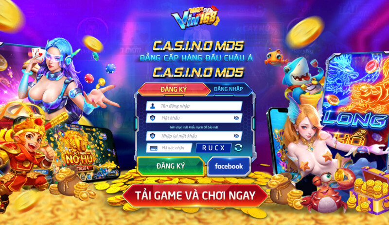 Tải vin168 - Cổng game chiếm lĩnh thị trường game đổi thưởng Việt Nam