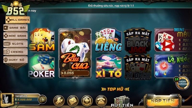 B52 - Cổng game đánh bài online được nhiều bet thủ yêu thích