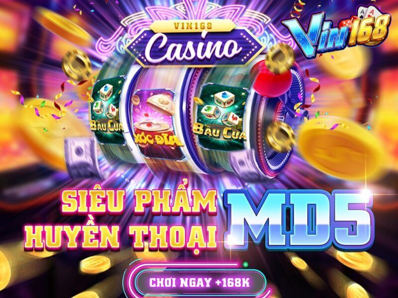 Kho game đồ sộ, MD5 minh bạch hàng đầu Việt Nam