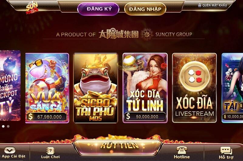 SunWin là thương hiệu cờ bạc online nổi tiếng hiện nay 