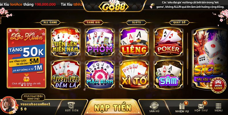 Go88 là sòng bạc online đẳng cấp mà anh em không nên bỏ lỡ