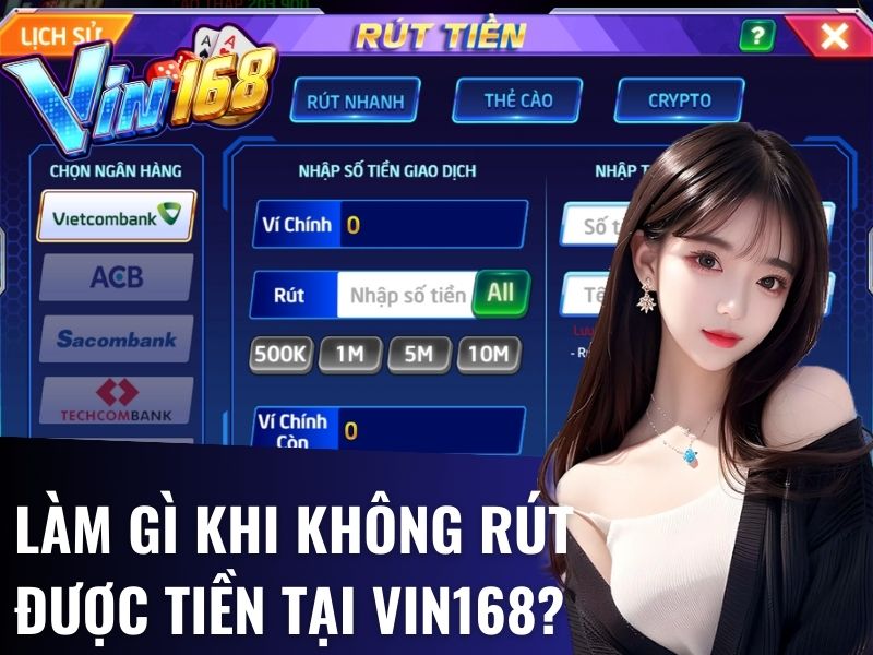 Cách khắc phục rút tiền Vin168 không thành công